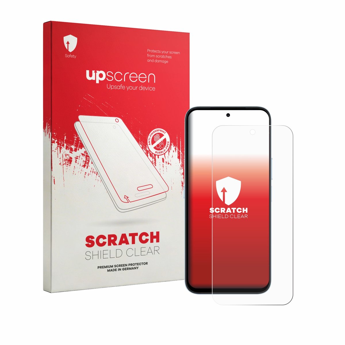 upscreen - Screenprotector voor Honor Play 80 Plus - Folie Beschermfolie transparant