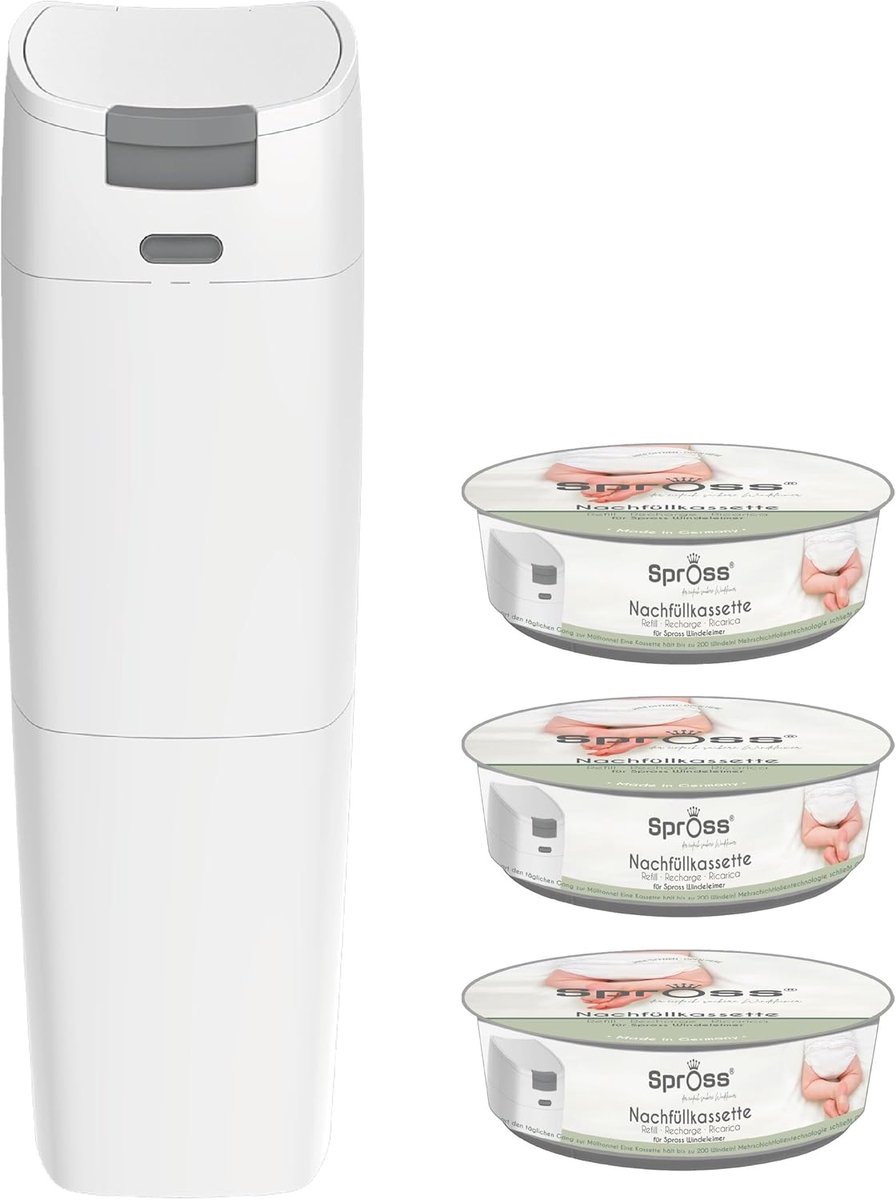 Luieremmer met Deksel - Diaperchamp - Kinderkamer