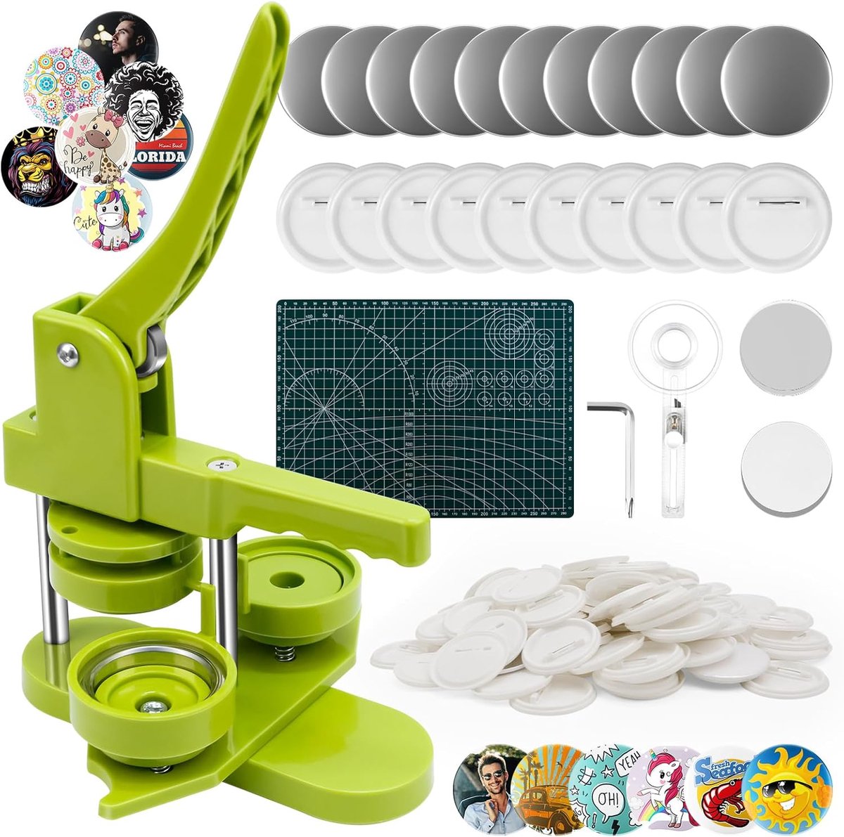 Knopenmaker - Badgemachine - Speldpers - Decoratie
