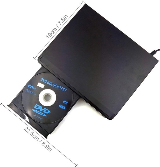 HD DVD-speler voor tv met HDMI, USB en multi-regio ondersteuning - 1080p upscaling — afbeelding 3