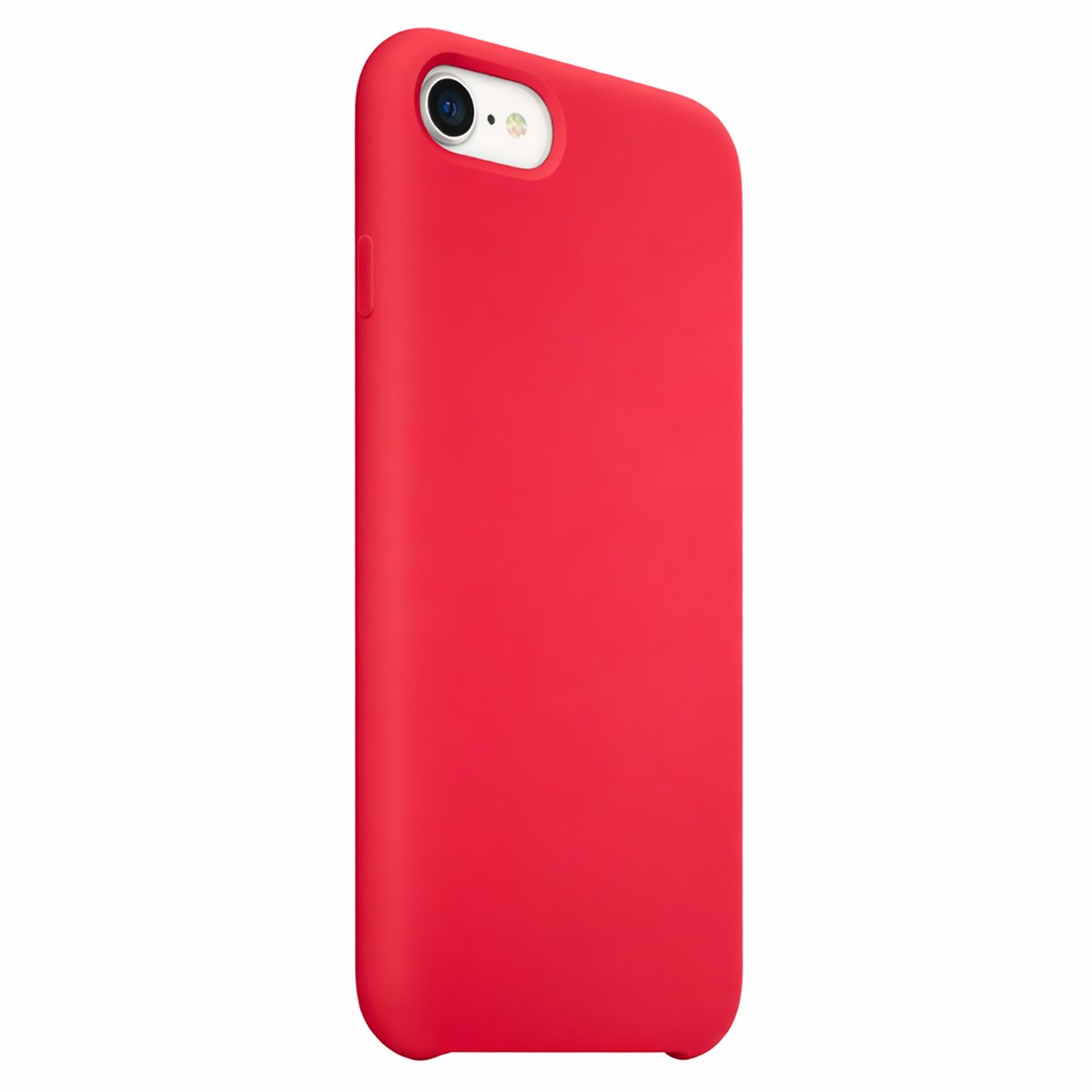 Jaym, Hardcase Geschikt voor Apple iPhone 7 / 8 / SE 2020 / SE 2022 Premium Zacht Gevoel, Rood