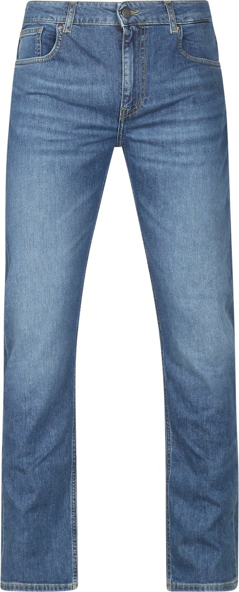 MUD Jeans Denim Regular Bryce Indigo Blauw - Maat W 33 - L 32 - Heren