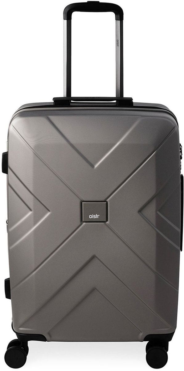 Oistr Napoli Spinner 64 cm - Uitbreidbaar 69/81 liter - 64x45x25.5 cm - champagne