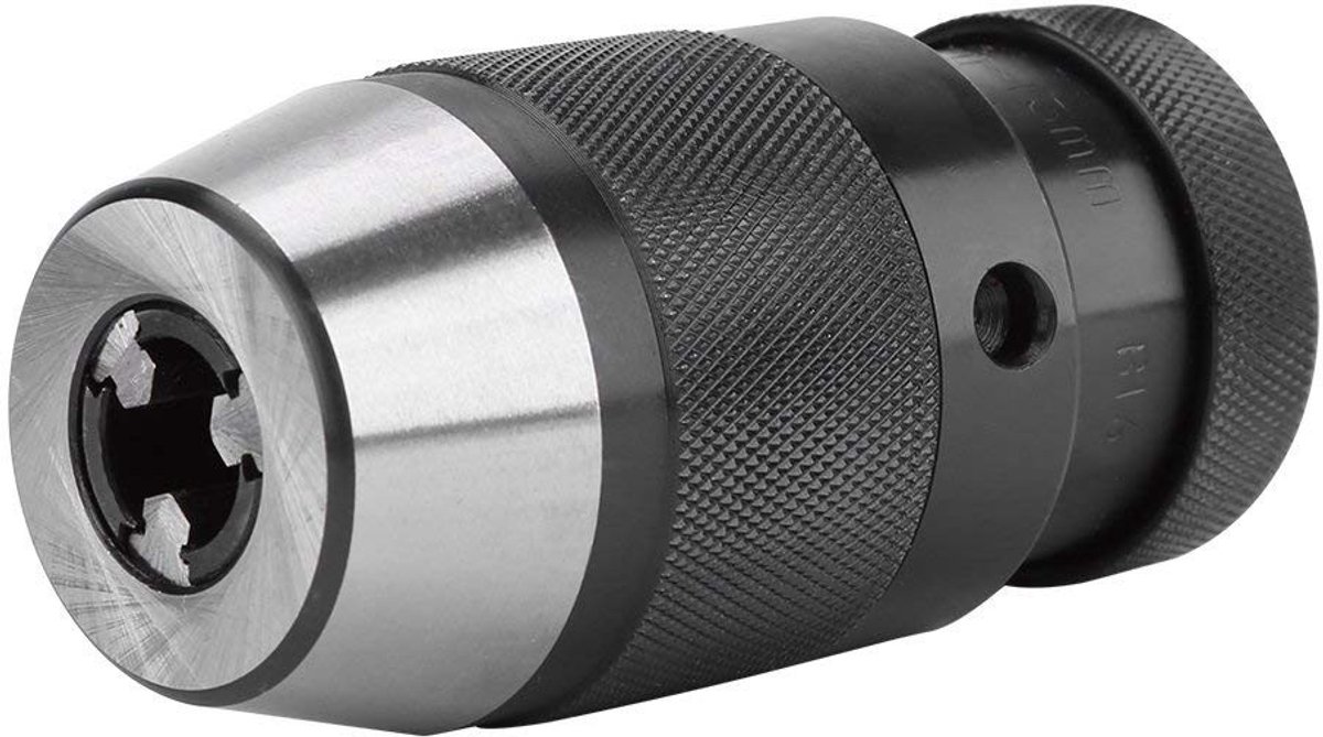 OmGoods - Dailygoody - Keyless Chuck 0-13mm - Zelfklevend Boorkop - Geschikt voor Boormachines en Draaibanken - Eenvoudig te Gebruiken - Hoge Kwaliteit en Betro...