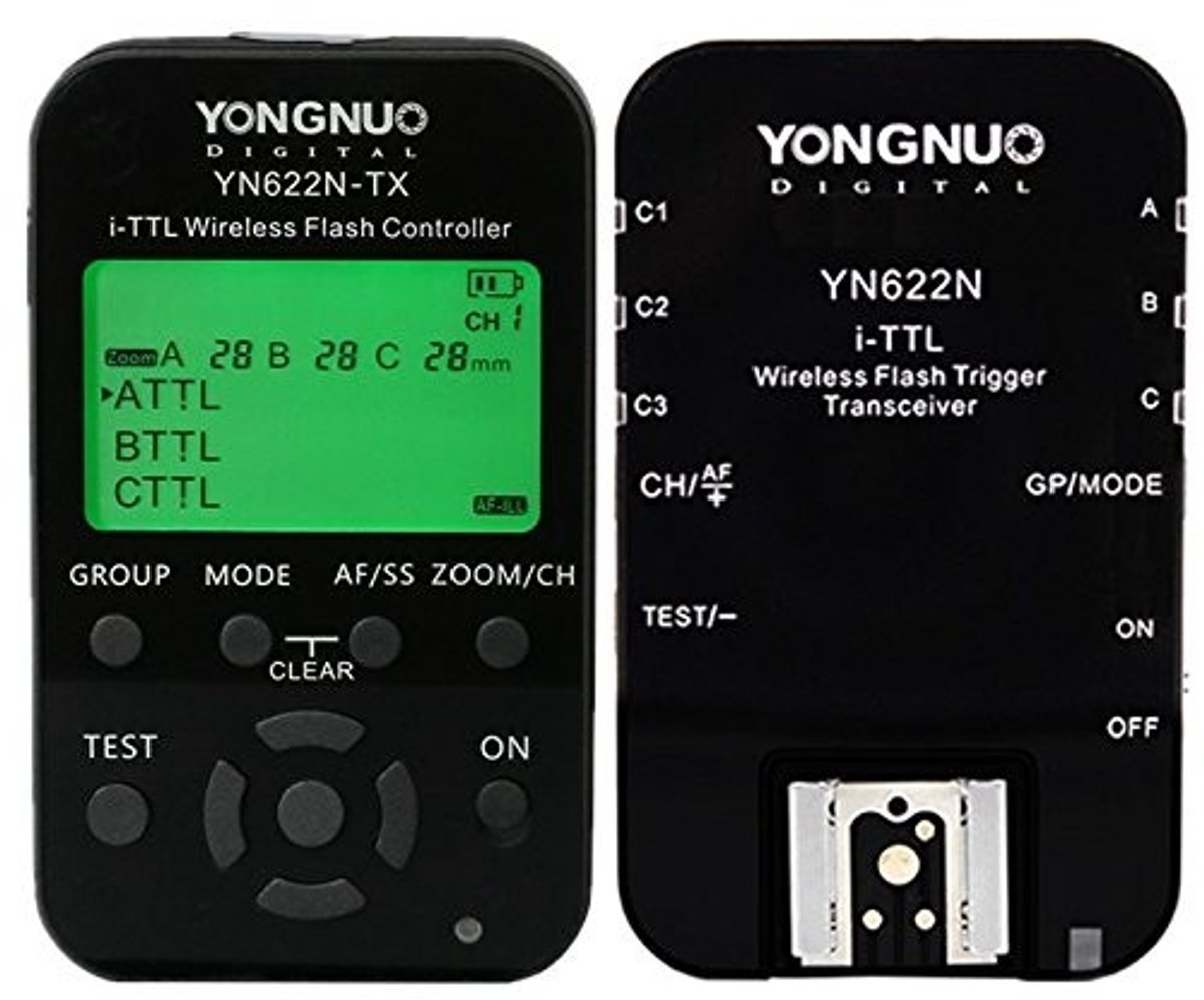 OmGoods - Dailygoody - Draadloze Flitsontspanner - E-TTL Trigger - Hoge Snelheid Synchroon - Geschikt voor Nikon - Innovatieve Fotografie - YN-622N