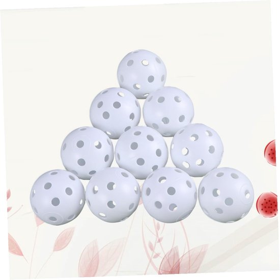Golf Ballen - Trainingsballen Oefenballen - Golf Training - Lichtgewicht met Beperkte Vlucht - 41mm Diameter - Wit van GOLF — afbeelding 5