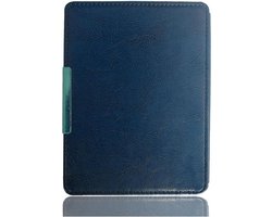 Kobo Glo HD Hoesje - E-reader Cover - Lezen Beschermen - Automatische Slaapfunctie - 6 inch - Donkerblauw