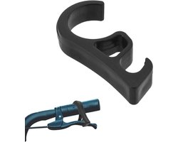 Motorfiets Remklem - Parkeerbeugel Motor - Voertuig Beveiligen - Compact Draagbaar Ontwerp - 17.3 x 17 x 2 cm - Zwart