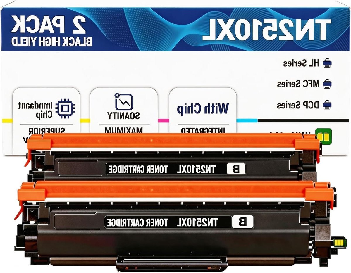 XL Toner Cartridges - Zwarte Toner - Professioneel Printen - Hoge Paginaopbrengst - 3000 Pagina's - Zwart
