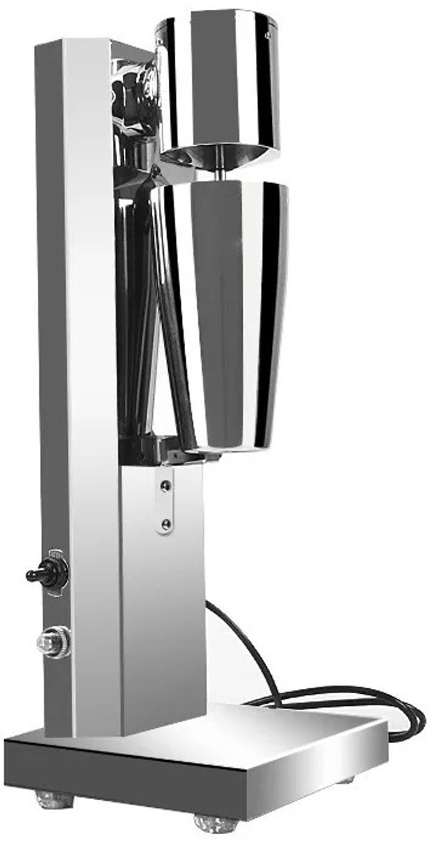 Cellista Milkshake Machine 650ml - Commerciële Milkshake Maker - Drankmixer Horeca - 180W 18000 RPM - Dubbele Snelheid - Bubble Tea Mixer