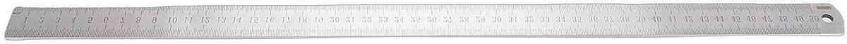 Stalen Liniaal - Meetinstrument - Nauwkeurig Meten - Dubbele Schaal - 50 Cm - Metaal