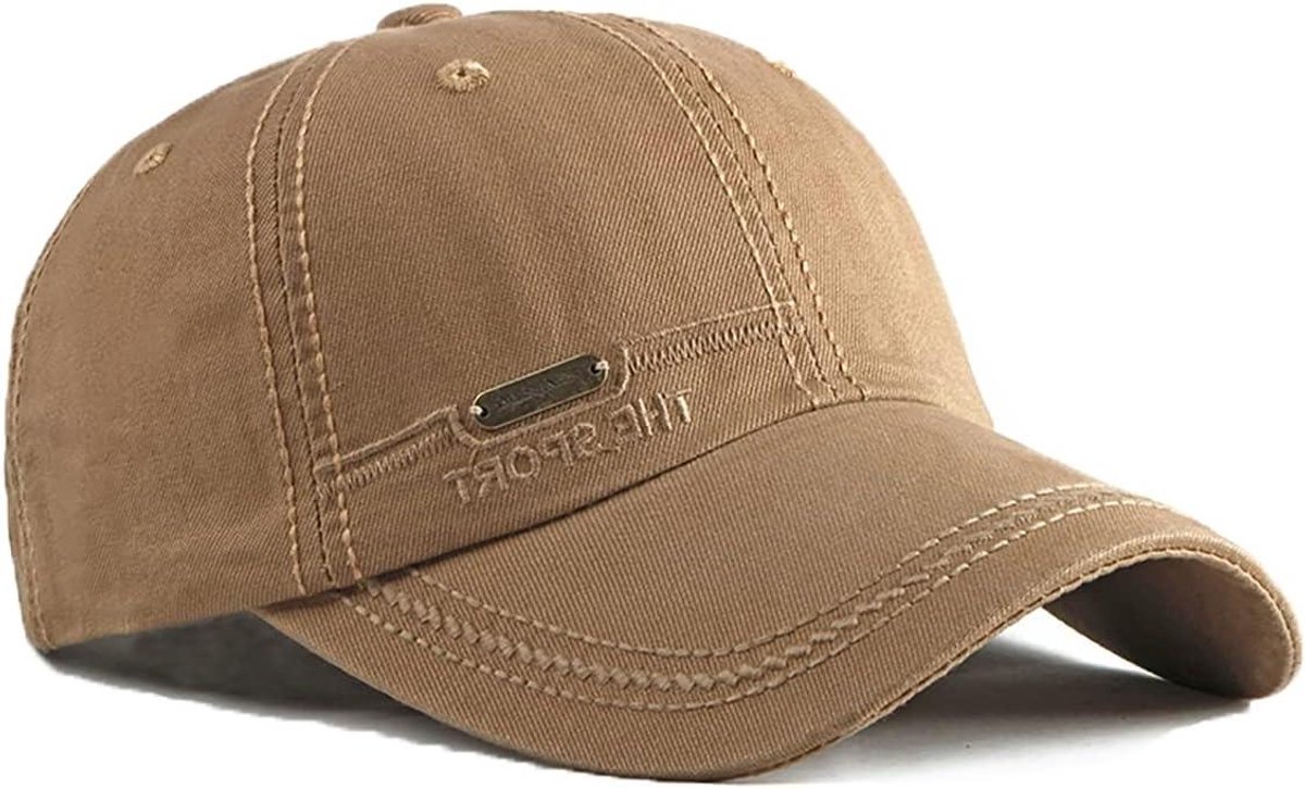 Baseball Cap - Zonnevizier Pet - Outdoor Activiteiten - UV Bescherming - 55-60 cm - Denim Blauw