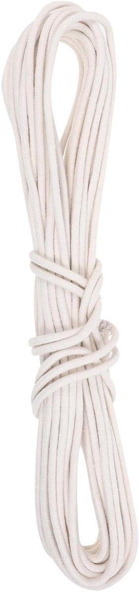 Gevlochten Katoenen Touw - Vlaggenmast Koord - Buitenactiviteiten - Duurzaam Gevlochten Materiaal - 20 Meter Lengte - Beige