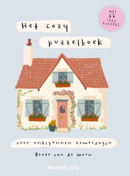 Het cozy puzzelboek voor ontspannen zomerdagen - cover