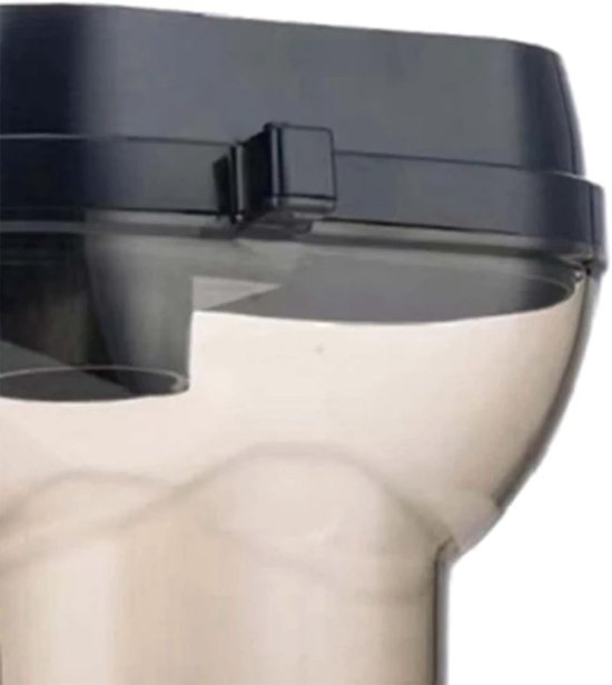 Sapmachine Inlaat Covers - Juicer Onderdelen - Verse Sappen Maken - Voedselveilig Materiaal - 15 cm - Grijs van Sapmachine — afbeelding 4