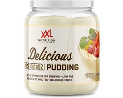 XXL Nutrition XXL Nutrition Delicious Protein Pudding - 22 Gram Eiwit - Eiwitrijke Snack & Dessert - Diverse Smaken - Vanille - 440 Gram (11 doseringen)