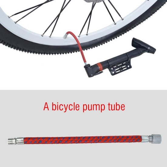 Solidchoice - Dailygoody - Fiets Pomp Buis Kit - Naaldventiel Connector - Flexibele Slang - Universeel - Ideaal voor Fietsbanden - Accessoire voor Fietspomp — afbeelding 4