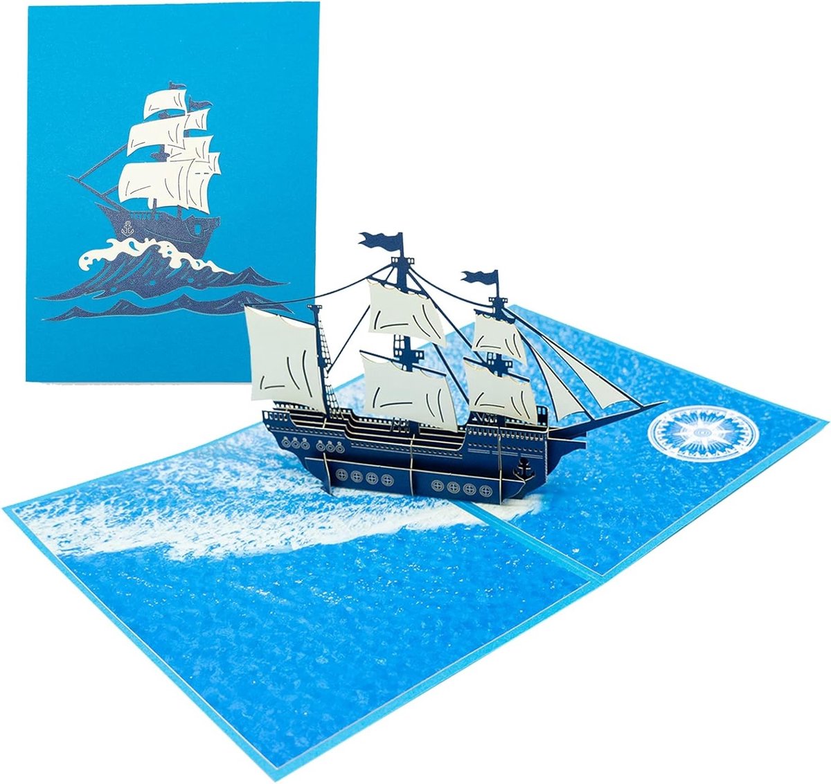 Handgemaakte 3D Pop-Up Wenskaart met Envelop, Unieke Verjaardagskaart voor Kinderen, Volwassenen en Vrienden, Perfect voor Elke Gelegenheid