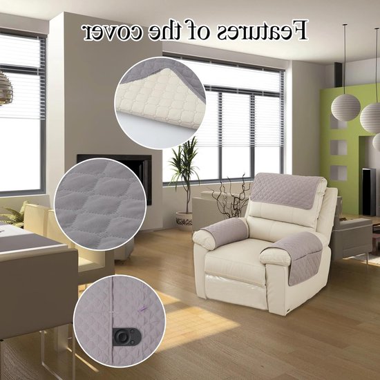 Comfortabele Relaxfauteuil Bescherming met Armleuningen, Waterdicht en Ideaal voor Honden en Kinderen — afbeelding 4