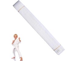 Karate en Judo Witte Band van 260CM - Ideaal voor Training en Competitie, Hoogwaardige Kwaliteit