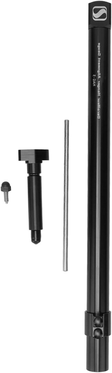 Service Alignment Tool voor Fietsen - Verstelbare Lichtkalibratie voor Race- en Mountainbikes met Aluminium en Leer, 400mm