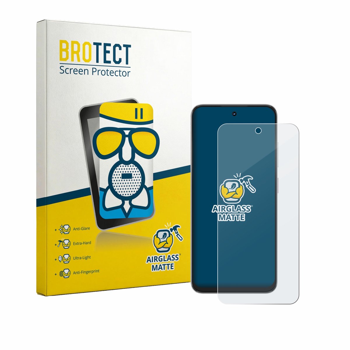 BROTECT - Screenprotector voor ZTE Nubia Focus 2 - Folie Beschermfolie Beschermglas matte