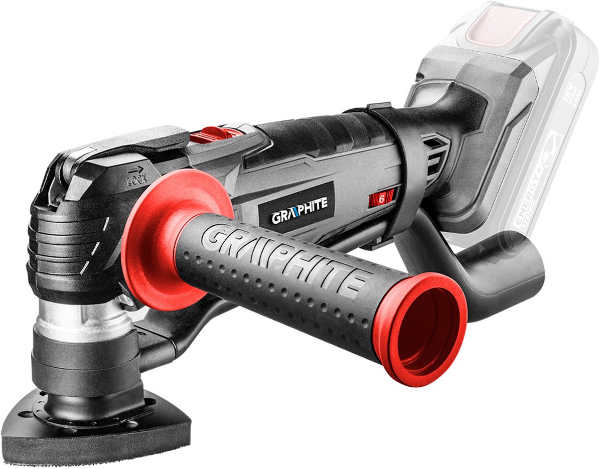 Accu Multitool Machine, 18v, LI-ION Energy+ 58G013 GRAPHITE