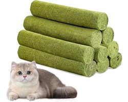 10 Roots Cat Grass Teething Stick,Cat Grass Sticks,Catnip Stick,Cat Dental Treats,Cat Chew Sticks,Cat Teething Toys - ShopVlot