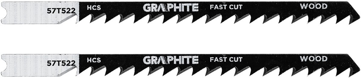 GRAPHITE - Decoupeerzaagblad - U-schacht - HCS - 6 TPI