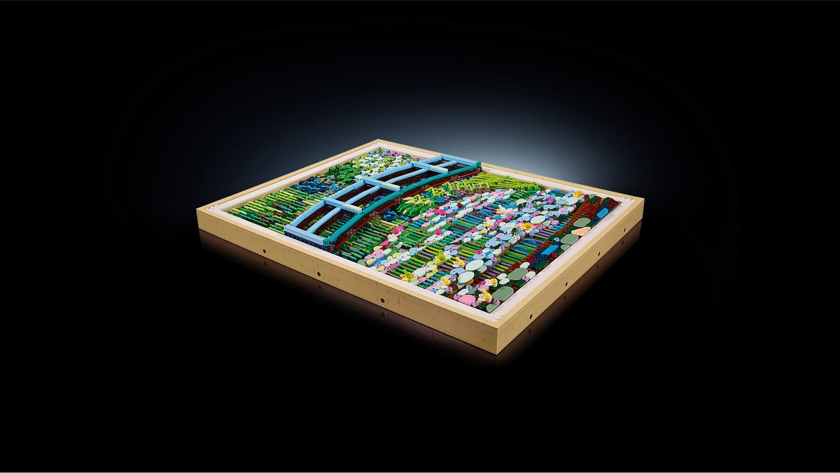 LEGO® Art Claude Monet – Brug over een Vijver met Waterlelies 31220 — afbeelding 13