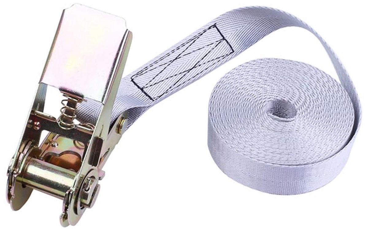 Zware Tension Strap met Metalen Gesp - 1-10M Ratchet Lashing Strap in 6 Kleuren voor Veilig Transport en Bevestigen tot 840kg