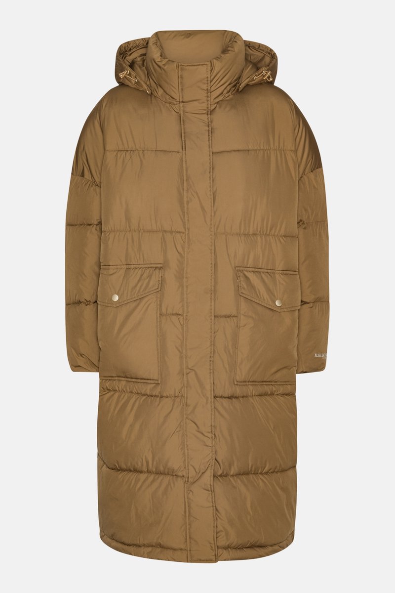 Lange Winterjas PEPPY06 Mocca