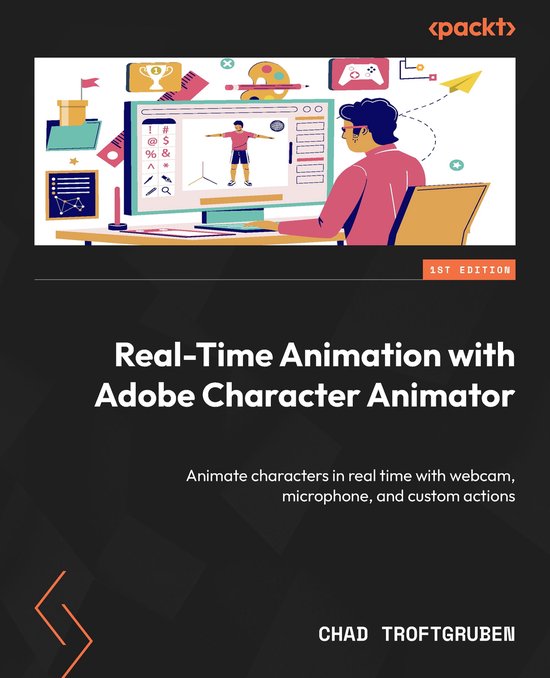 Real-Time Animation with Adobe Character Animator - cover