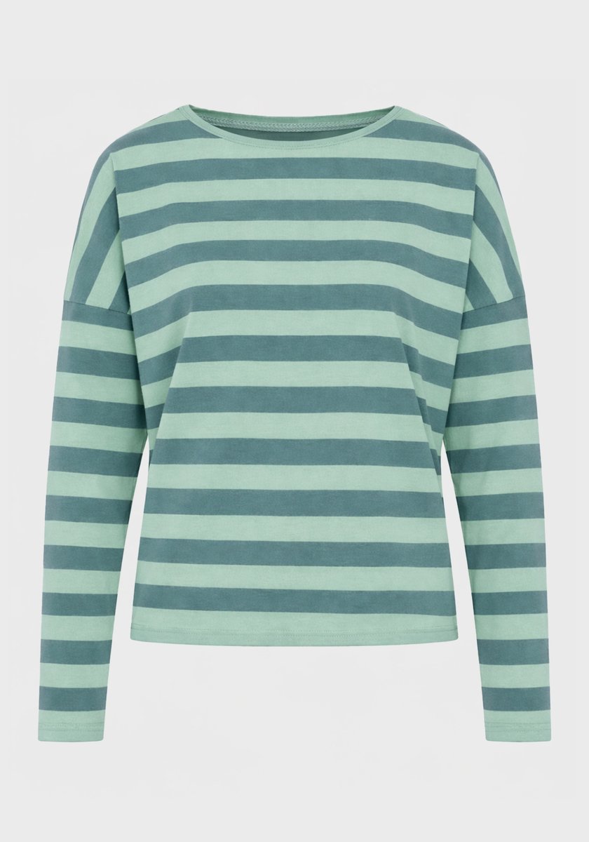 Milia Longsleeve T-shirt Loose Fit Soft Sage – Moonstone