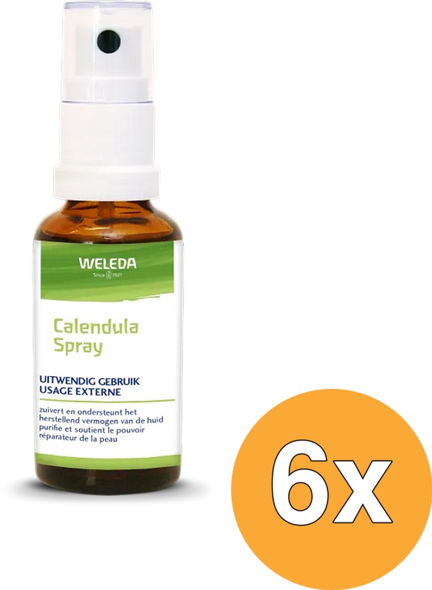 6x WELEDA Calendula spray (30 ml)