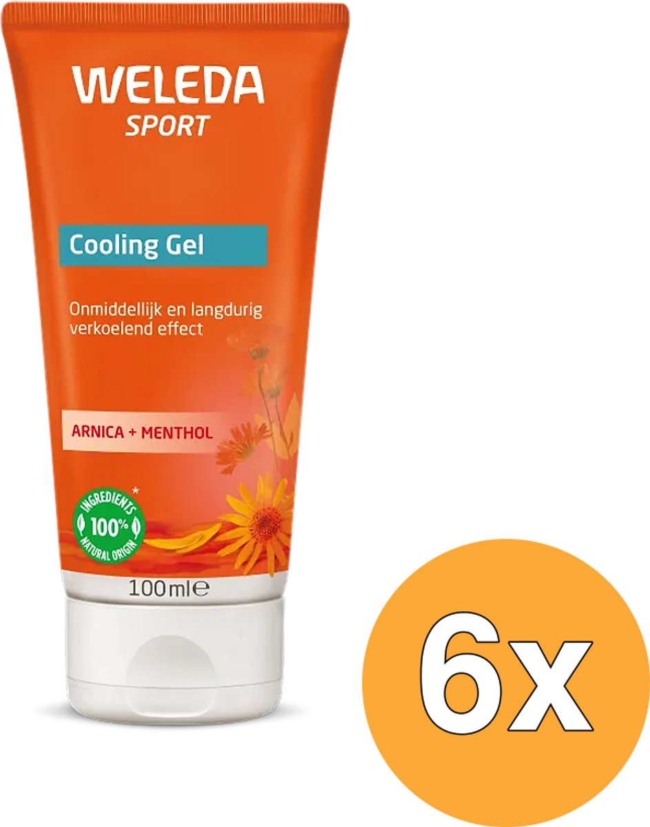 6x Weleda Sport Arnica Cooling Gel (100 ml)
