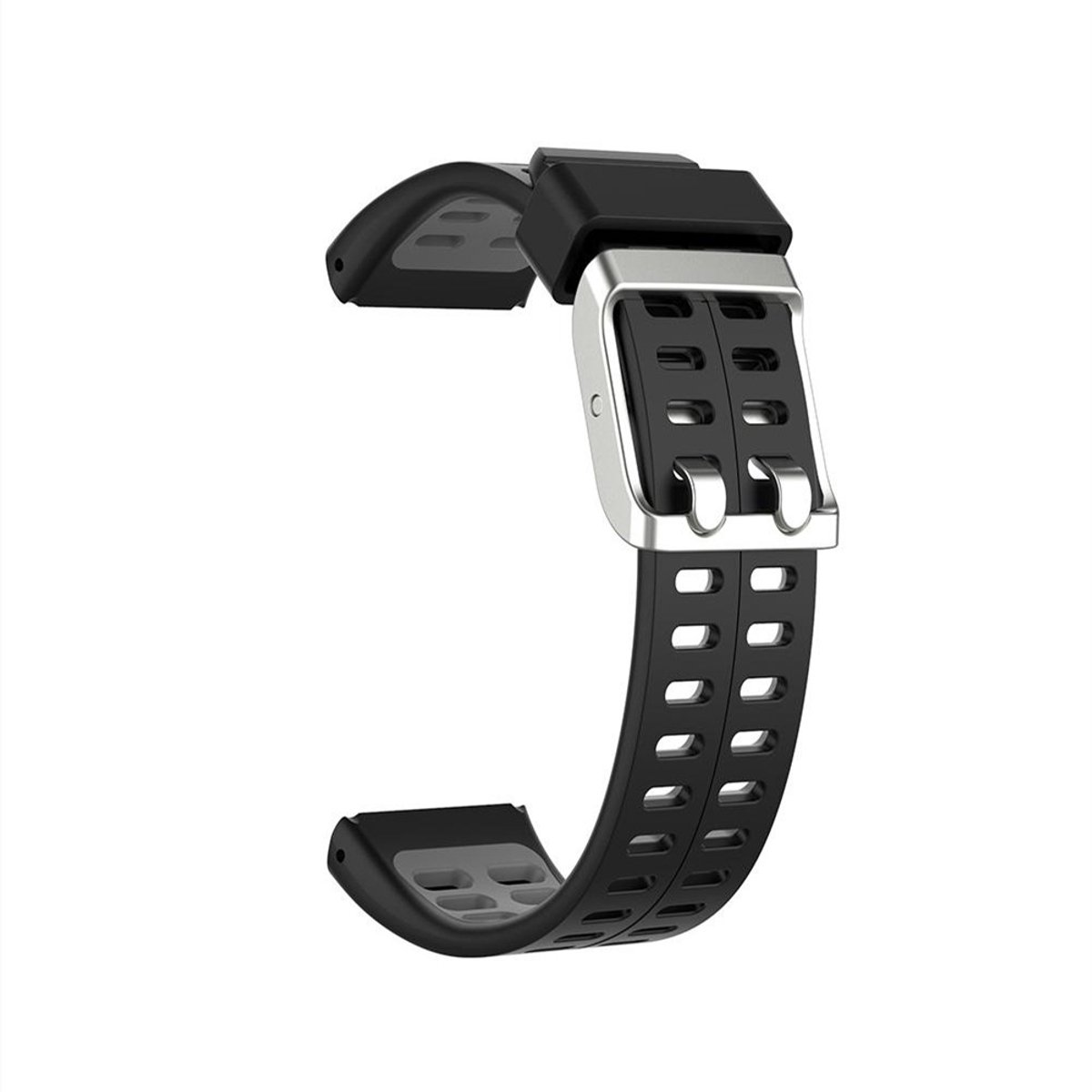 Polar V800 armband siliconen Zwart - Grijs