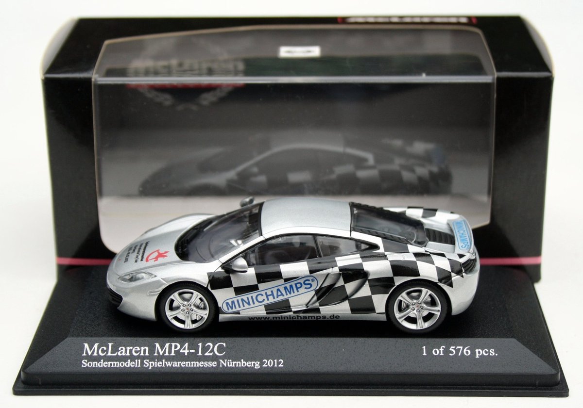 McLaren MP4-12C Spielwarenmesse Nürnberg 2012 - 1:43 - Minichamps