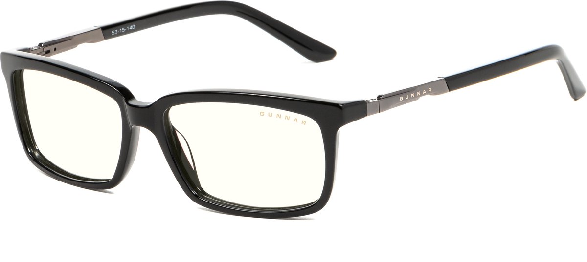 GUNNAR - HAUS - Computerbril - Blauw Licht Bril - Onyx - Clear - GUNNAR focus