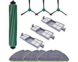 Geschikt voor iRobot Roomba 205 robotstofzuiger accessoires, hoofdborstel/zijborstel/schuim/filters, set