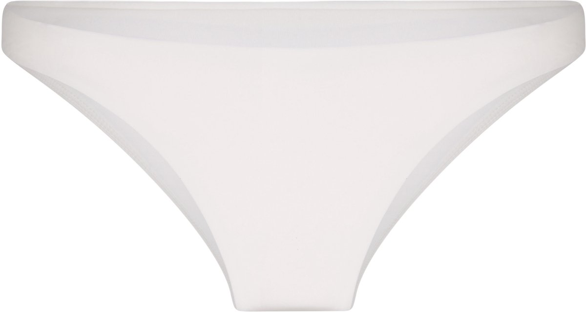 Hunkemöller Hoog Uitgesneden Bikinibroekje Como Wit
