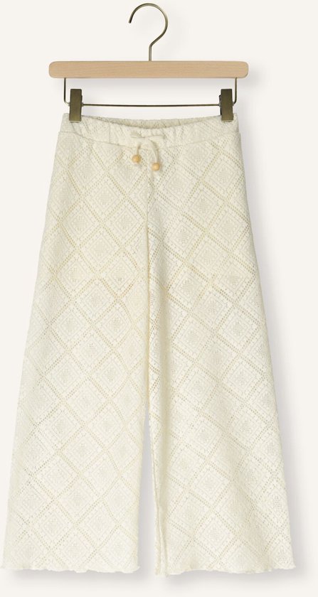 MAYORAL Crochet Panta Pantalons Filles - Ecru - Taille 98