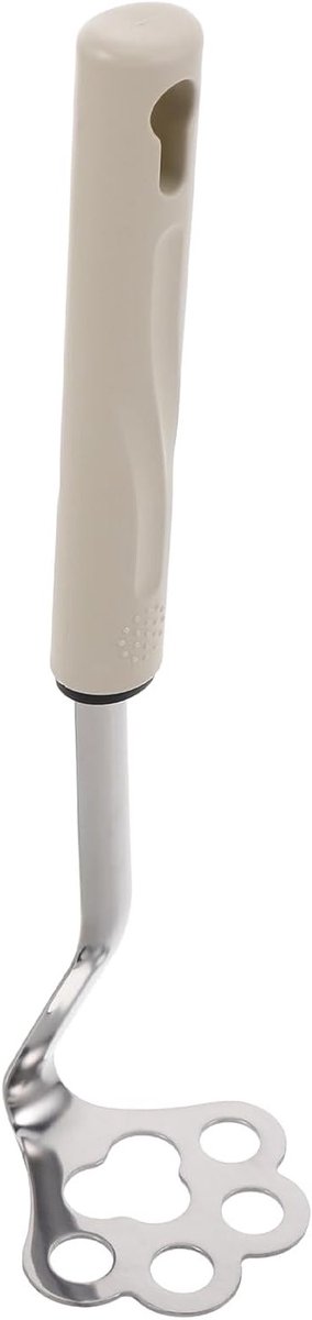 Aardappelstamper - Keukenstamper - Babyvoeding Maken - Antislip Handgreep - 23.5 cm - Kaki