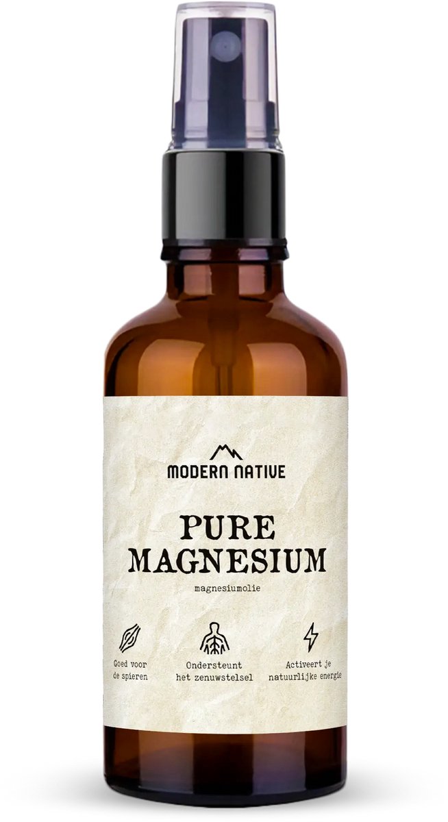 Modern Native Magnesium Olie - Magnesium Spray - 100% Natuurlijk