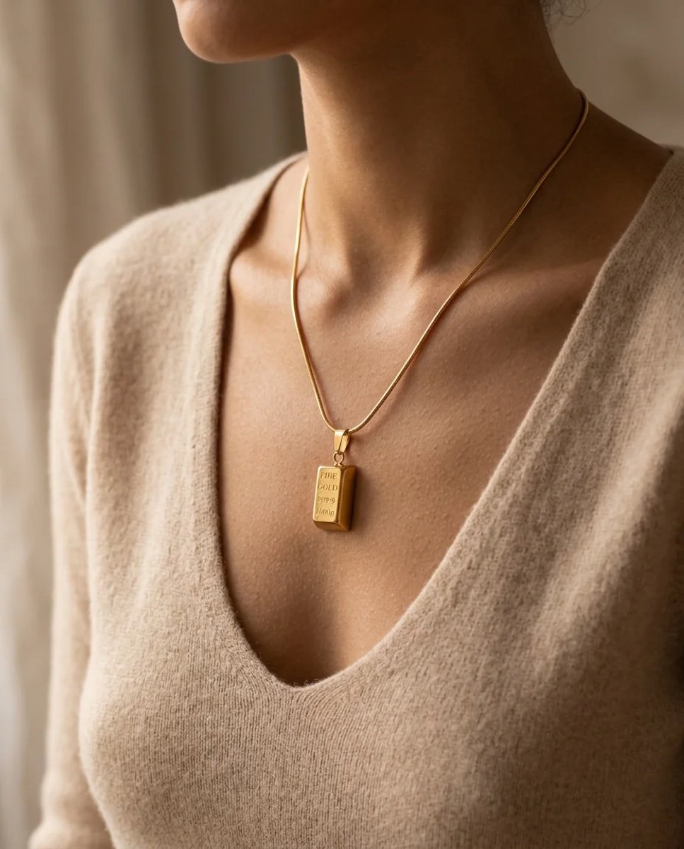 Dorvina - Dames Ketting - RVS / Roestvrij Staal - Goudkleurig