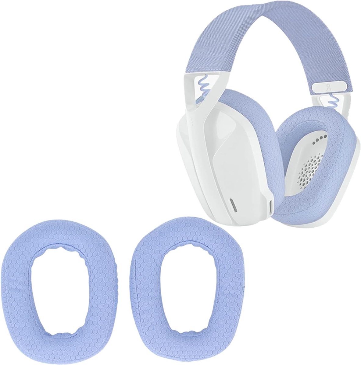 Comfortabele Vervangende Oorkussens voor Gaming Headsets - Ademend Mesh Stof, Geschikt voor Logitech G435 en Andere Modellen