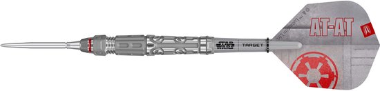 Target Star Wars AT-AT 90% Tungsten Steeltip Darts - Dartpijlen met Swiss Point - 23g 24g 25g - Inclusief Shafts, Flights en Tool - Officieel Disney Product van Merkloos — afbeelding 4