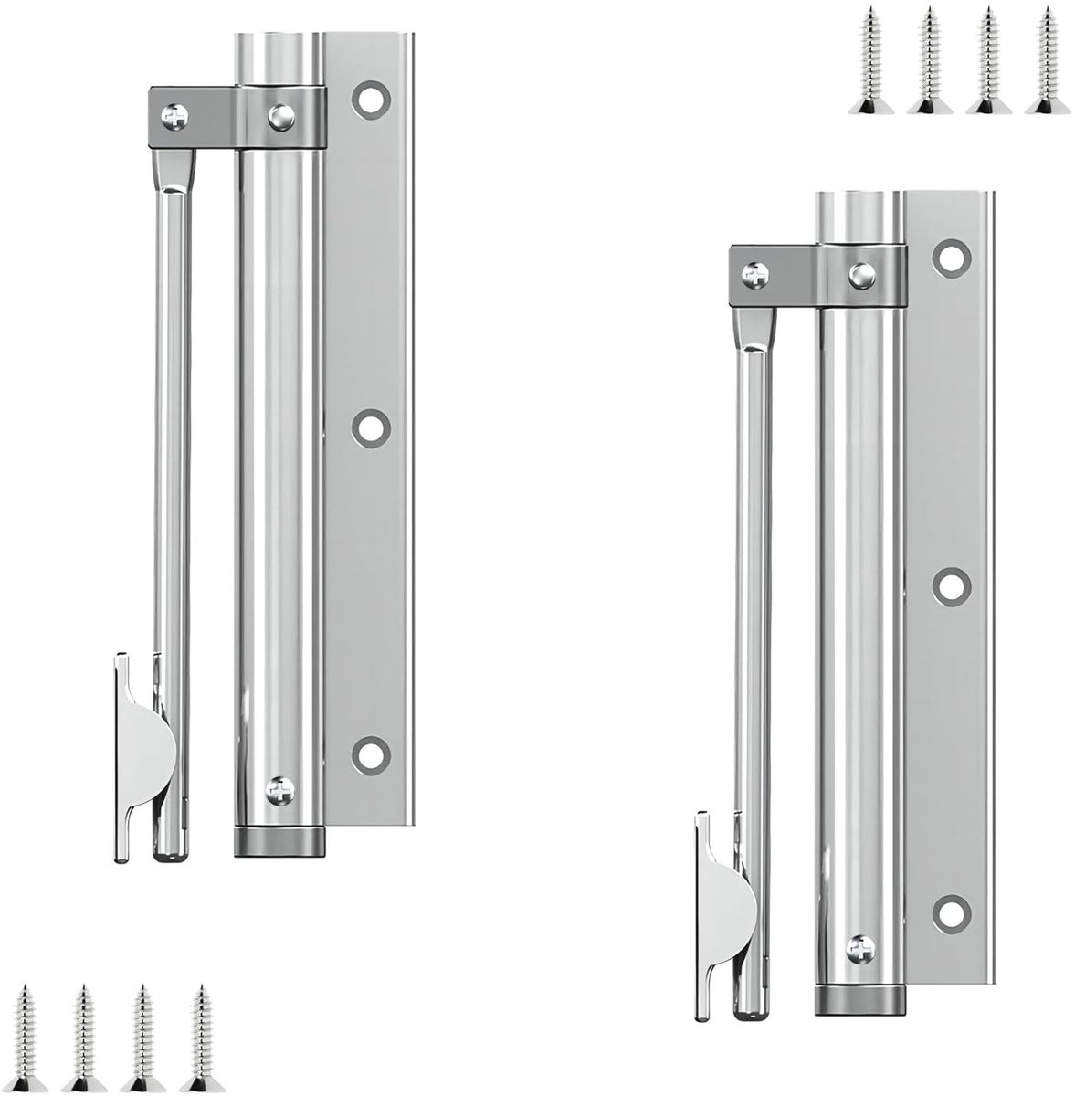 Dailygoods- Deursluiter Hoogwaardige Aluminium - Deurdranger - Verstelbaar - Automatisch - Tot 25kg - Geluidsreductie - Deursluitmechanisme
