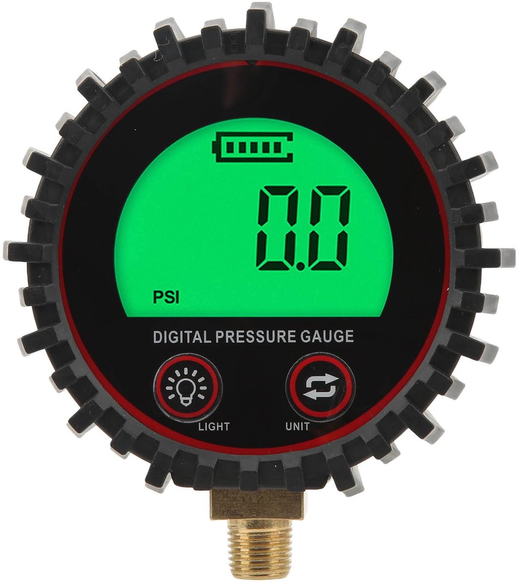 Dailygoods- Bandenspanningsmeter Digitale 3-255PSI - Manometer voor Auto/SUV/Vrachtwagen/Motorfiets - LCD-scherm - Eenvoudig te Installeren - Handige Meting