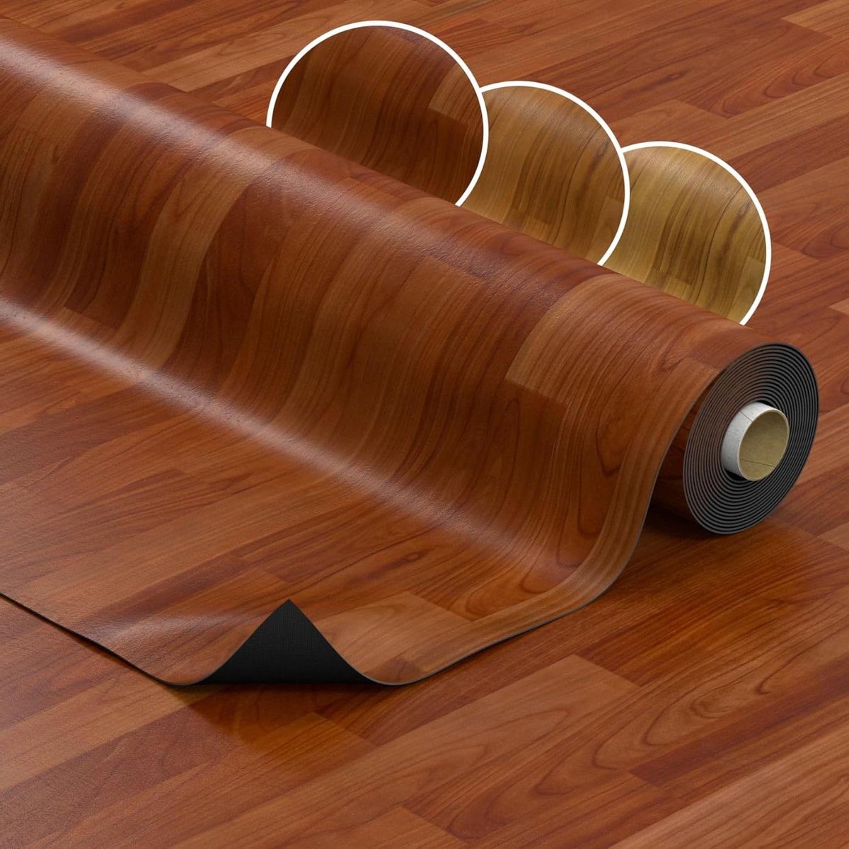 PVC vloerbedekking - Vinyl per meter - Woonruimte inrichten - Antislip en waterbestendig -